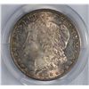 Image 2 : 1886-S MORGAN SILVER DOLLAR, PCGS MS-64+ SUPER COLORS, APPEARS TO BE MS-65