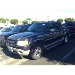2001 FORD EXPLORER SPORT TRAC