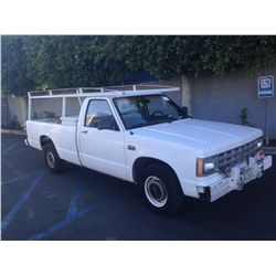 1987 CHEVROLET S10