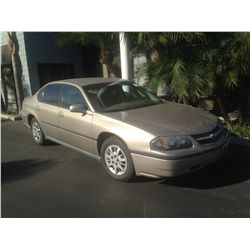 2001 CHEVROLET IMPALA