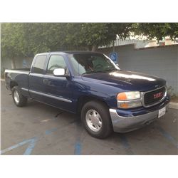 2002 GMC SIERRA