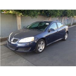 2009 PONTIAC G6