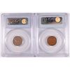 Image 2 : LINCOLN CENT LOT: 1920-S PCGS XF/AU-45, 1924-S PCGS XF-40