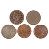 Image 1 : 5-1845 LARGE CENTS AVG CIRC