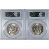 Image 4 : 1954-S PCGS MS64 FBL & 1954-S PCGS MS65 FBL FRANKLIN HALF DOLLARS