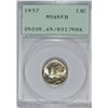Image 1 : 1937 MERCURY DIME PCGS MS65FB RATTLER HOLDER