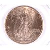 Image 2 : 1934 D WALKING LIBERTY HALF DOLLAR PCGS MS 65 GEM! RAINBOW OBV BLAST WHITE REV