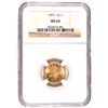 Image 1 : 1899 $2.50 GOLD LIBERTY NGC MS65 GEM, BETTER DATE, WHOLESALE AT 2075.00