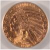 Image 2 : 1915 $5.00 GOLD INDIAN PCGS MS63