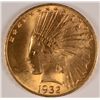 Image 1 : 1932 $10.00 GOLD INDIAN MS64