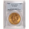 Image 1 : 1908 $20 GOLD ST. GAUDENS PCGS MS66