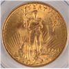 Image 2 : 1908 $20 GOLD ST. GAUDENS PCGS MS66