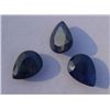 Image 1 : 3 Sapphire 4.45 CTW Loose Stones