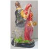 Image 2 : Decorated Beautiful Loving Couple Polystone Statue Height:11 inch, width: 6 inch