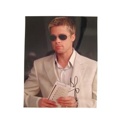 Brad Pitt Signed Photo