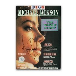 Michael Jackson Autographed Rare 1989 Magazine