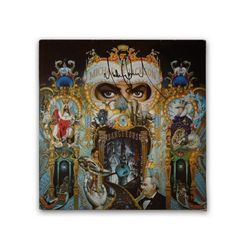 Michael Jackson Autographed Dangerous Album