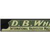 Image 2 : D.B. Whelden International Harvester Tractor Sign