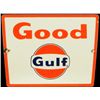 Image 1 : Good Gulf Porcelain Gas Pump Sign