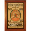 Image 1 : Early Anheuser-Busch St. Louis Lager Beer Poster