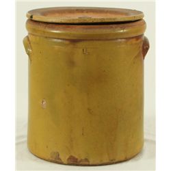 Meyer Pottery 4 Gallon Crock with LId