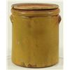 Image 1 : Meyer Pottery 4 Gallon Crock with LId