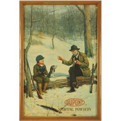 1919 Dupont Sporting Powders Advertising Poster