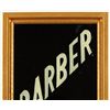 Image 2 : Barber Shop Reverse Painted Glass Sign