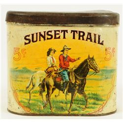 Sunset Trail Cigar Tin