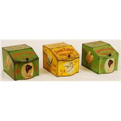 3 Sweet Cuba Tobacco Country Store Bins