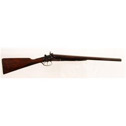 Double Barrel 12Ga. Rabbit Ear Coach Gun