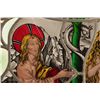Image 2 : Antique Stained Glass Leaded Frame