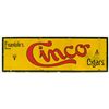 Image 1 : Eisenlohr's Cinco Cigars Porcelain Sign