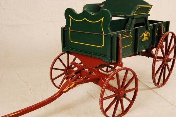 john deere wooden wagon