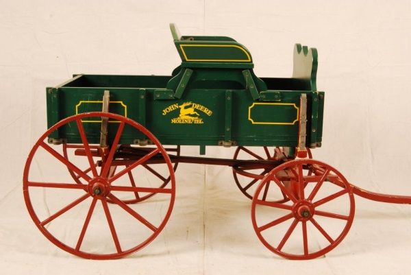 john deere wooden wagon