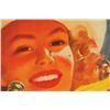 Image 5 : 1951 Coca-Cola Cowgirl Framed Cardboard Sign