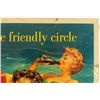Image 6 : Coca-Cola Join The Friendly Circle Cardboard Sign
