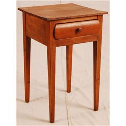 Texas Tapered Leg One Drawer Table