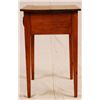 Image 3 : Texas Tapered Leg One Drawer Table