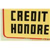 Image 9 : D-X Credit Cards Porcelain Gas Station Sign