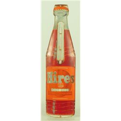 Hires Rootbeer Advertising Bottle Thermometer