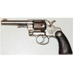 Colt DA .38 Nickel Plated