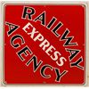 Image 2 : Railway Express Agency Porcelain Sign