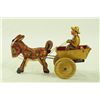 Image 2 : Marx Donkey & Cart Litho Tin Toy