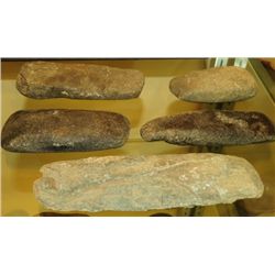 5 Archaic Indian Celts