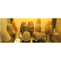 14 Archaic Inidan Grinding Stone Pestles