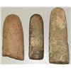Image 1 : Three Large Archaic Indian Pestles