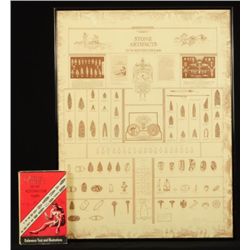 Signed 1ST Edition Stone Artifacts W/Print