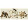 Image 1 : Collection of Antique Keys, Watches, & Spectacles