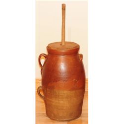 Stoneware Churn
